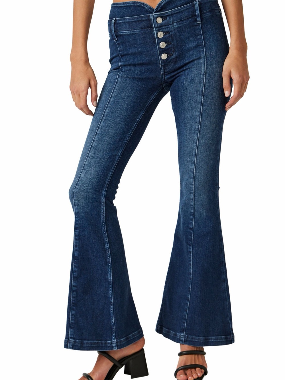 We The Free Indigo High-Rise Flare Jeans